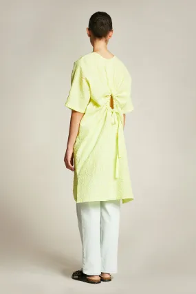 Matter Cutout Dress Fluro Check