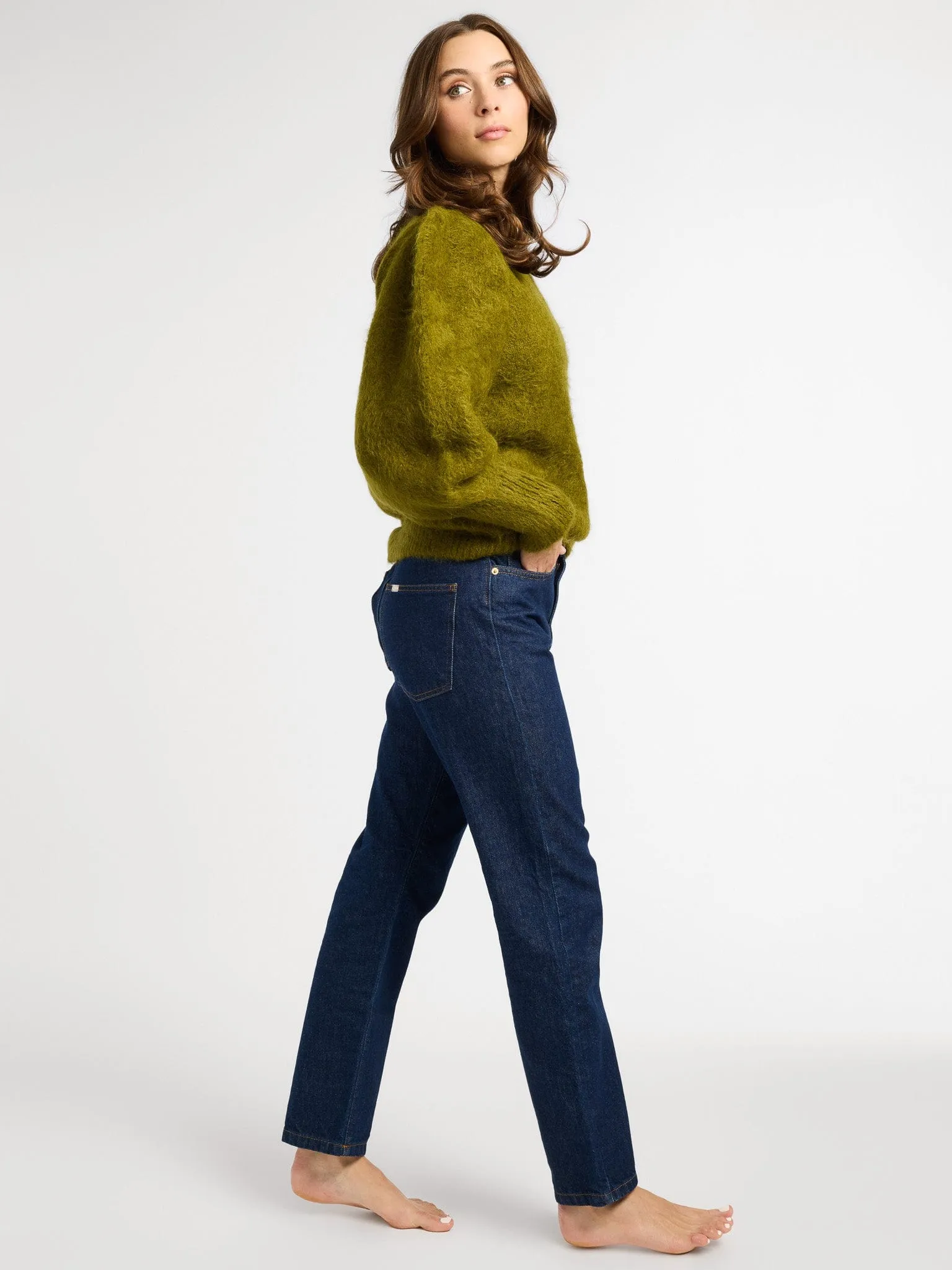 Maya Sweater in Moss