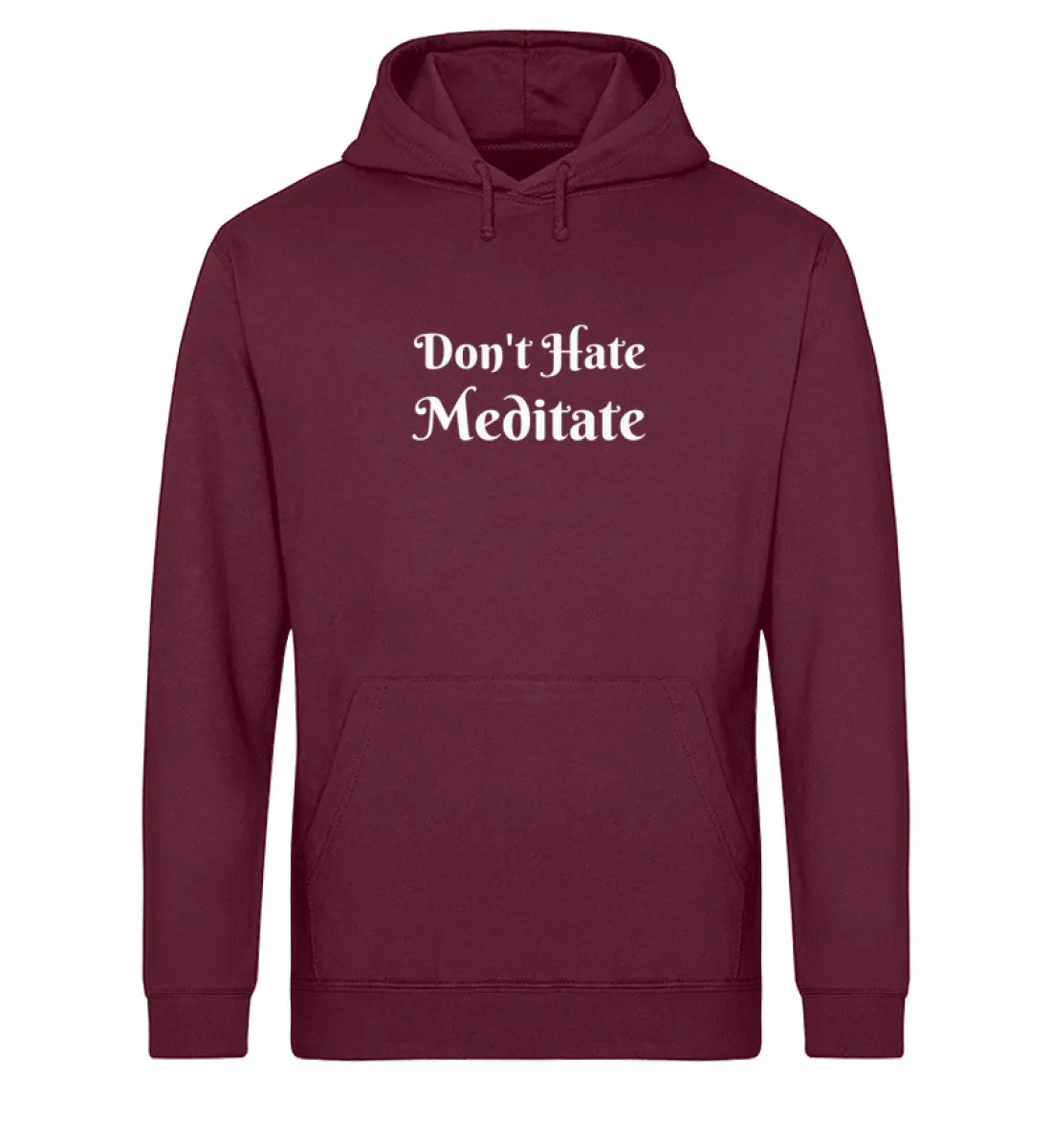 Meditate Bio Hoodie Unisex