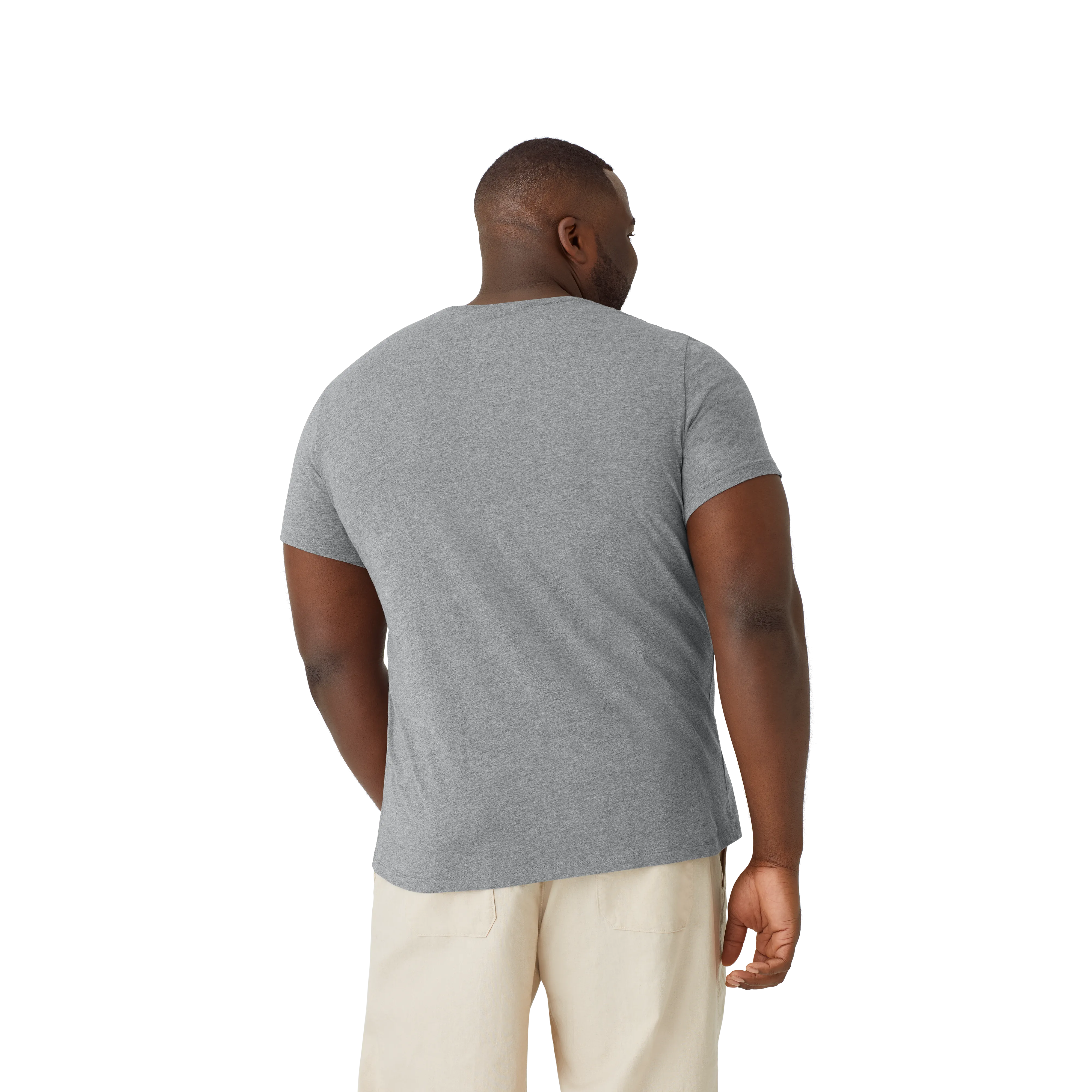 Men's Pima Cotton Pocket Crew Neck T-Shirt 6-Pack