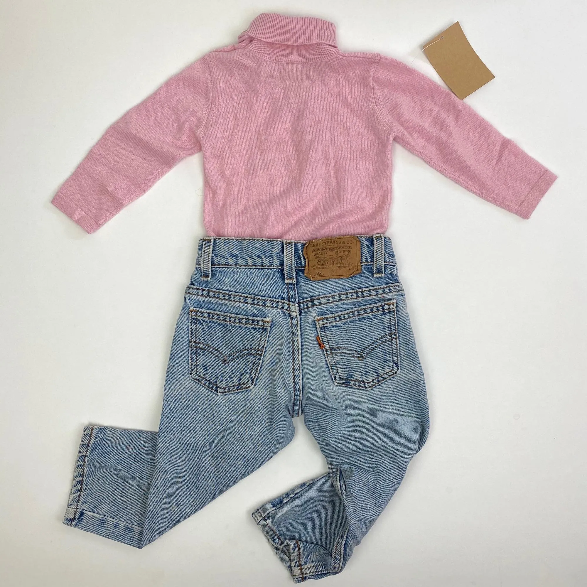 Mila Christina Baby Girl Cashmere Bodysuit NWT