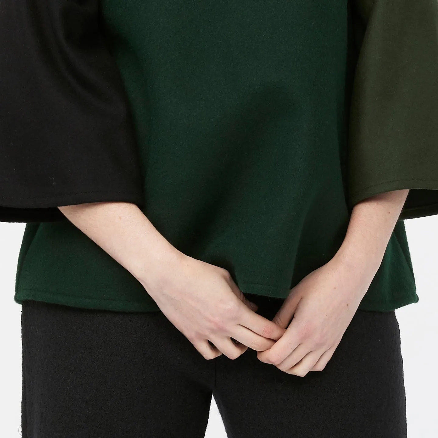 MOSAIC JUMPER [ GREEN / BLACK ]