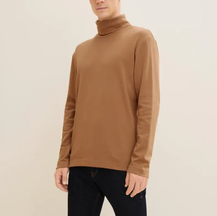 Ned Long Sleeve Turtleneck (Beige)