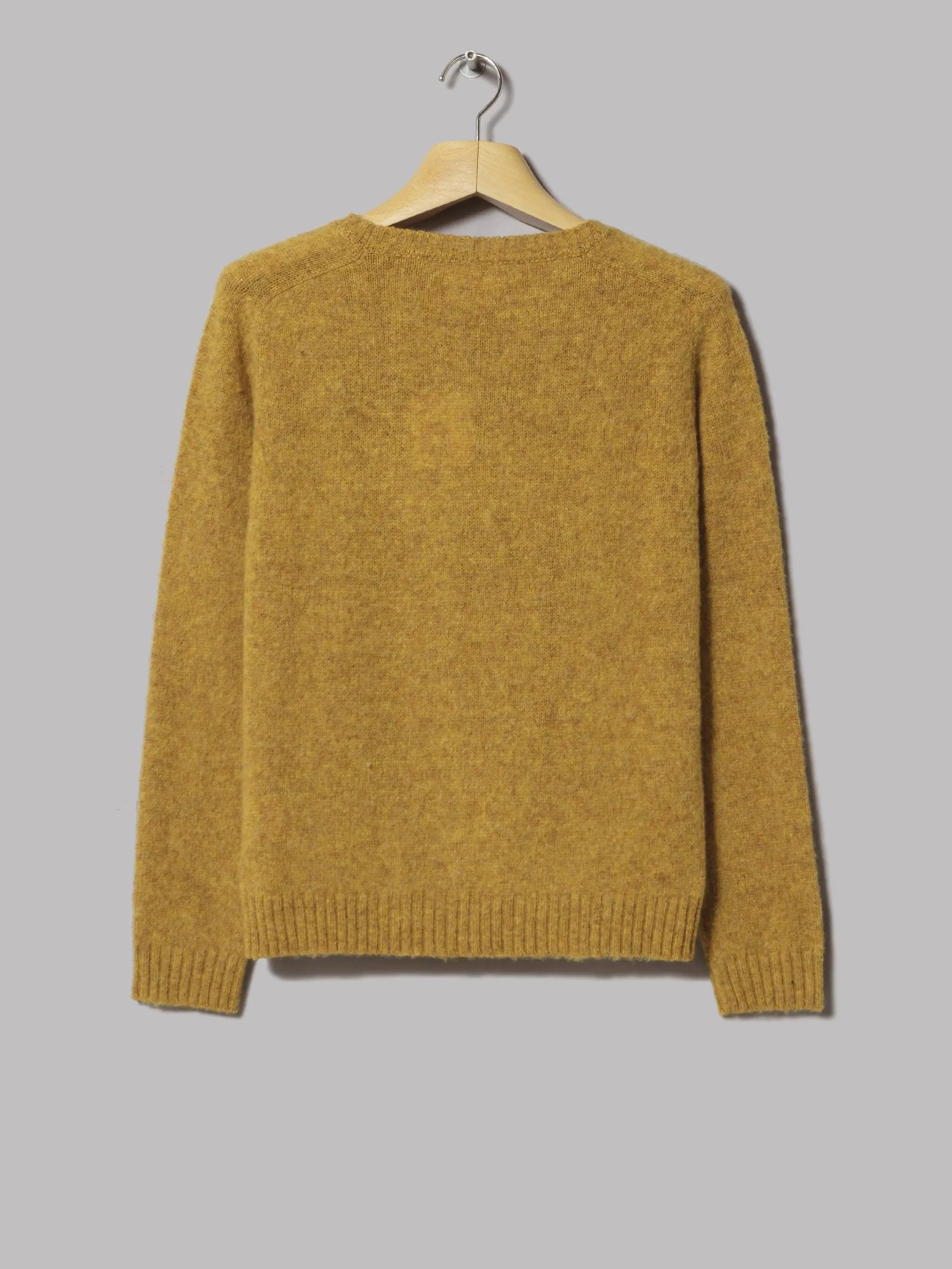 Norse Projects Birnir Brushed Argyle Knit (Montpellier Yellow)