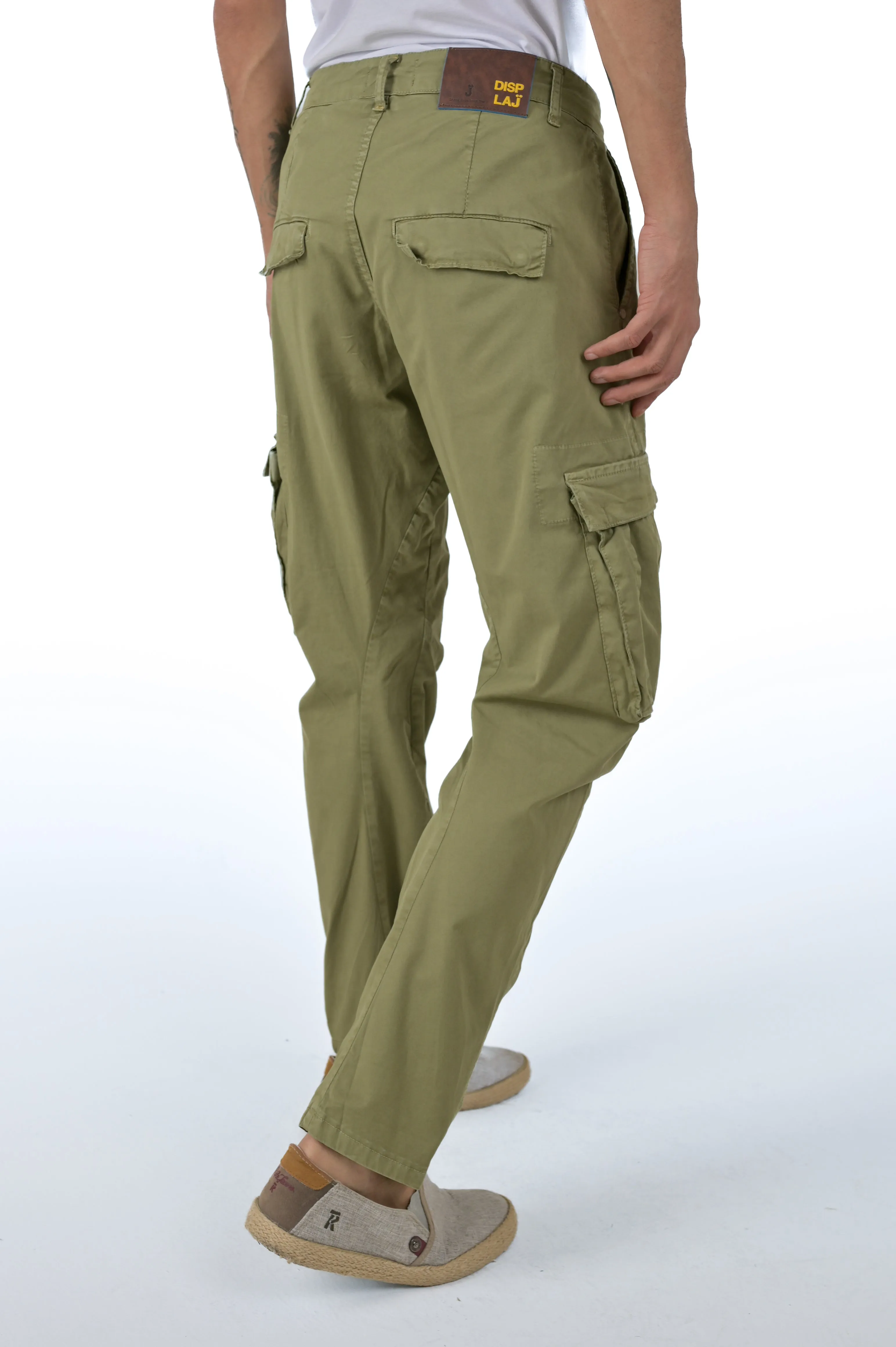 Pantaloni loose Rocky Verde Salvia SS24