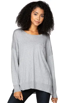 Patricia Pocket Pullover Sweater in Super Soft Zen Blend