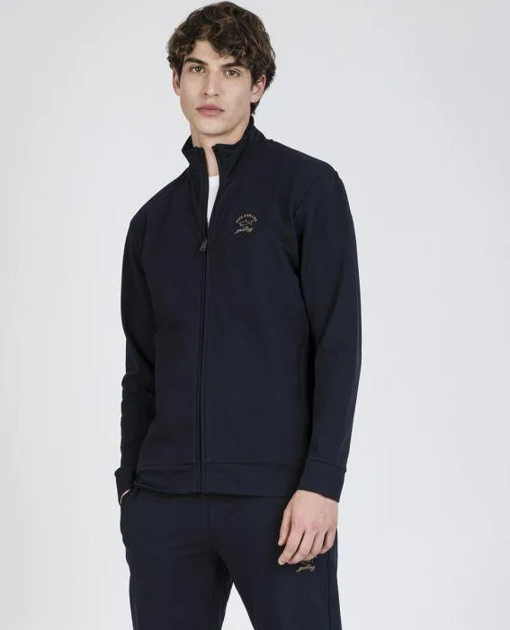 Paul & Shark - Cardigan jogging de coton stretch