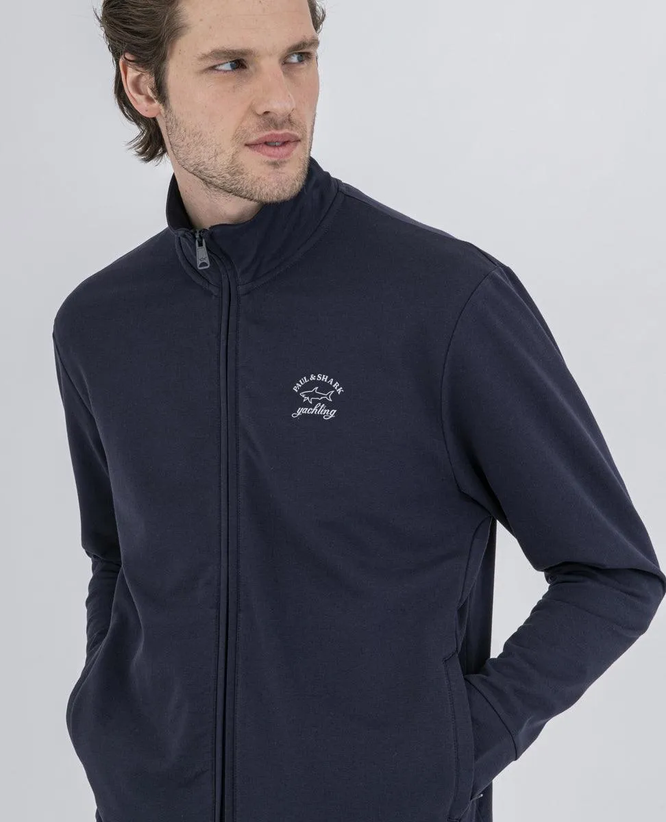 Paul & Shark - Cardigan jogging de coton stretch