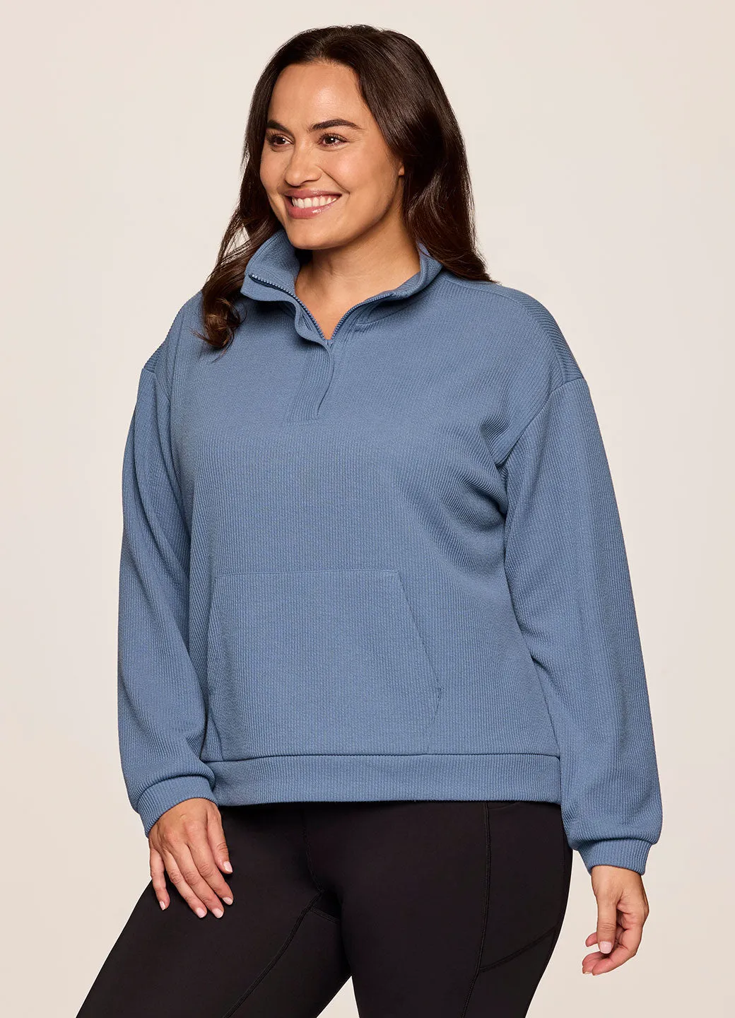 Plus Harbor Textured Pullover