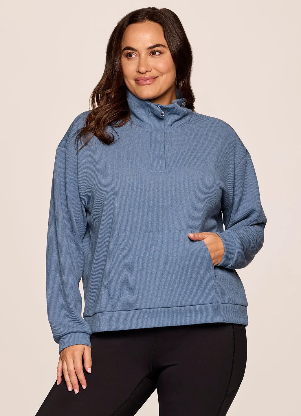 Plus Harbor Textured Pullover