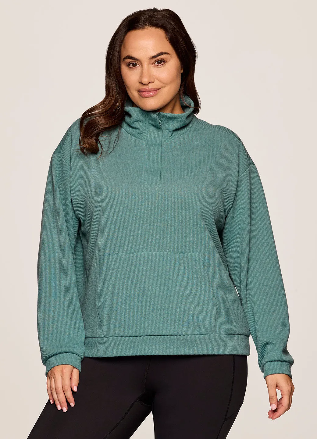 Plus Harbor Textured Pullover