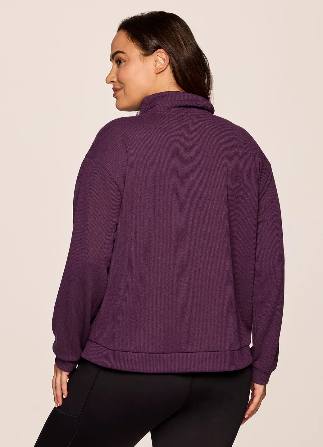 Plus Harbor Textured Pullover