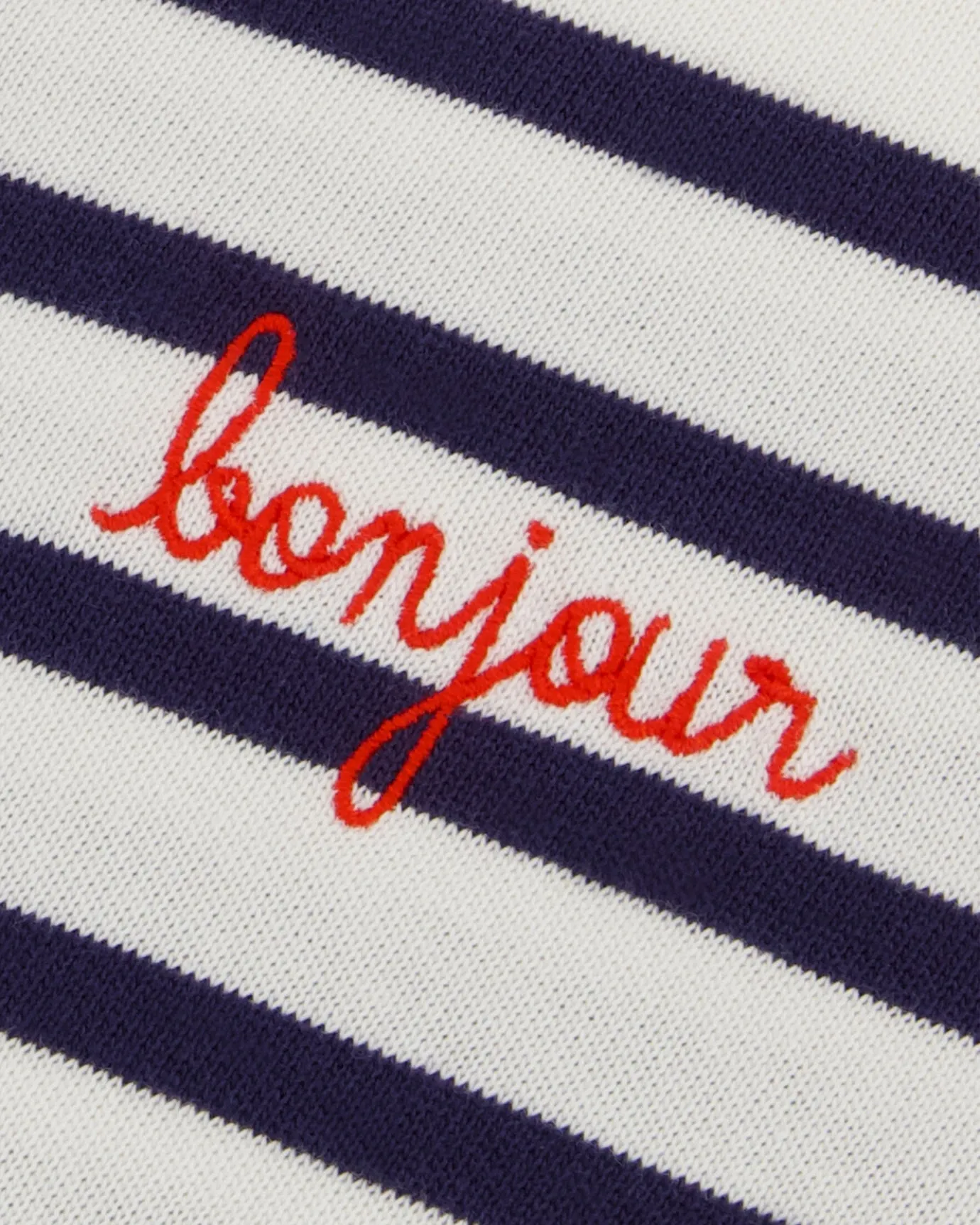 "Bonjour" tolbiac cardigan