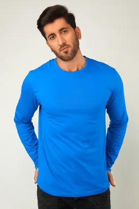 Royal Blue Full Sleeve T-Shirt