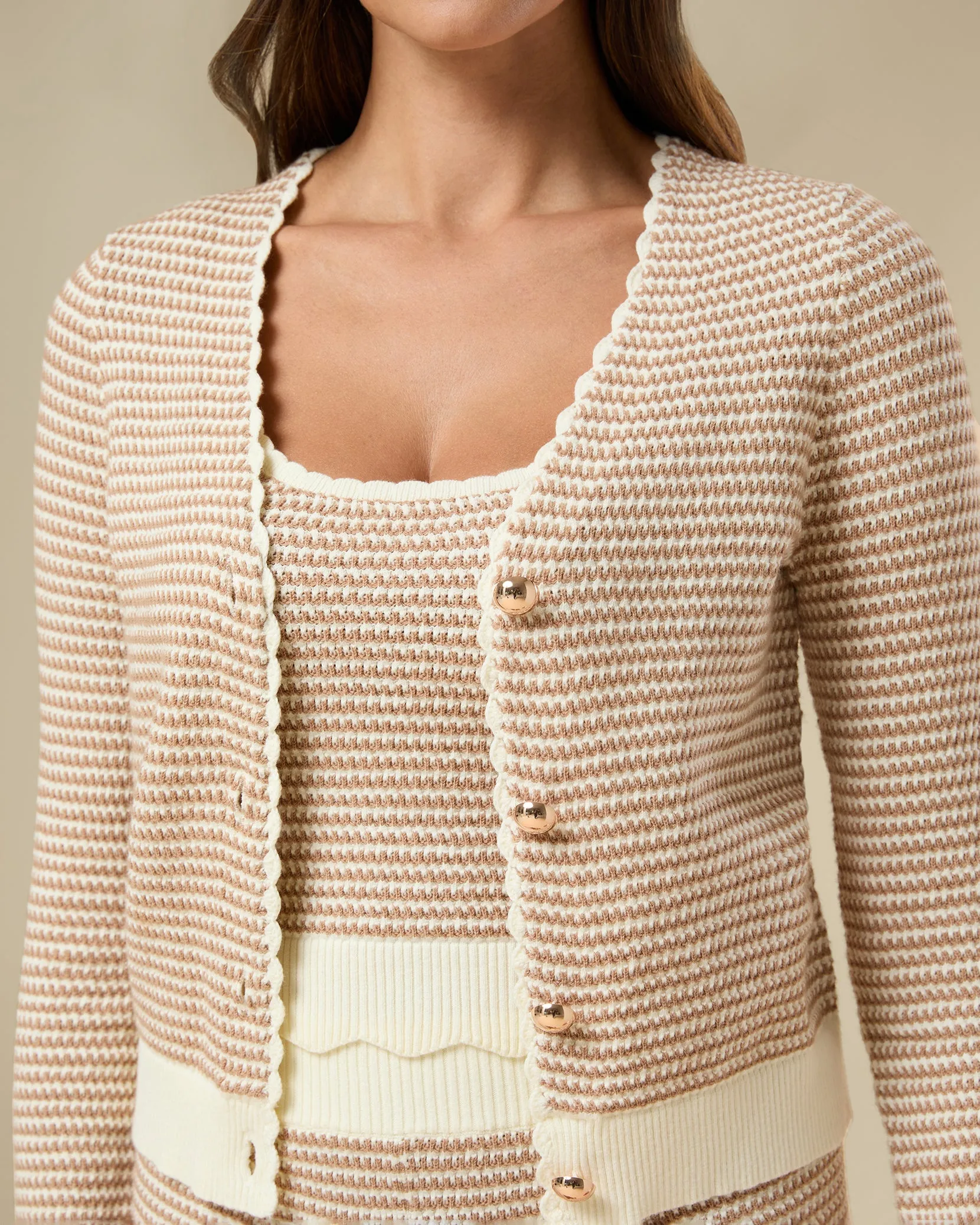 Scallop Cardigan