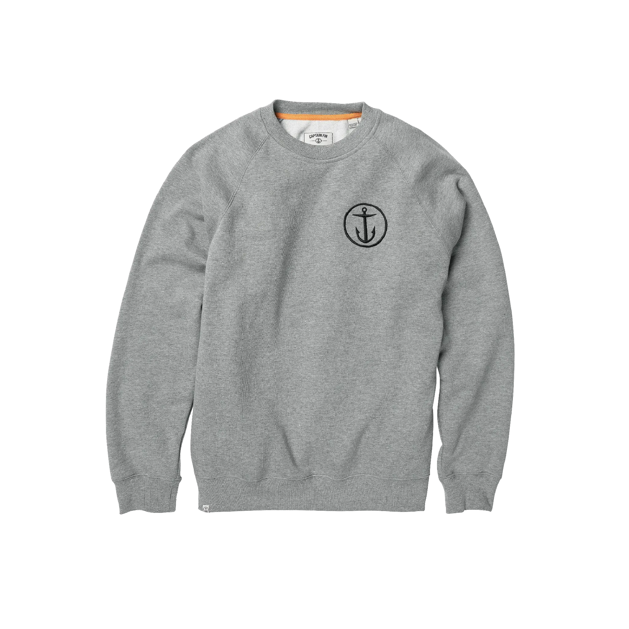 Shweaty Anchor Crew Sweatshirt - Heather Grey