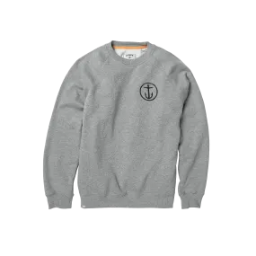 Shweaty Anchor Crew Sweatshirt - Heather Grey