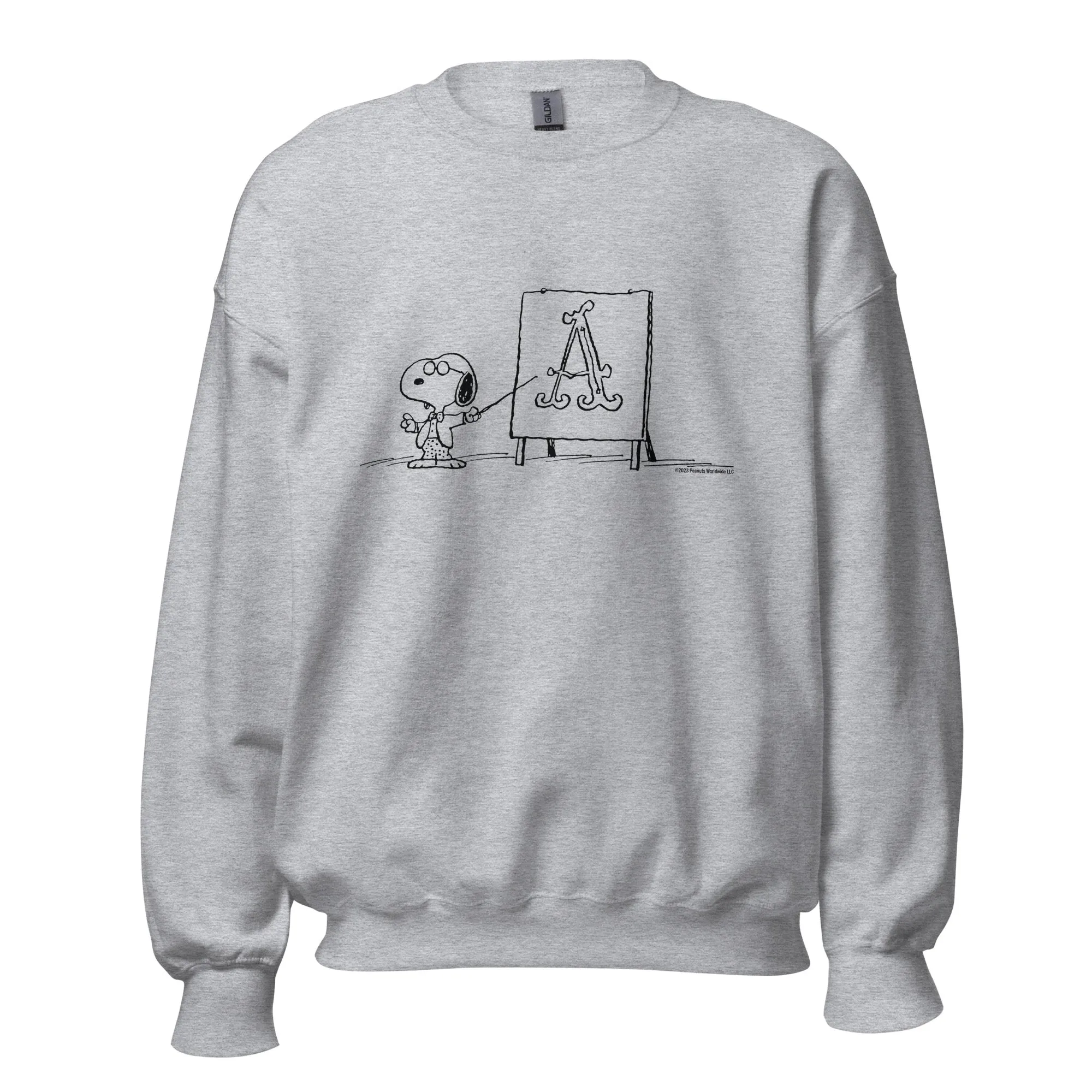 Snoopy Professor Snoopy Adult Sweatshirt