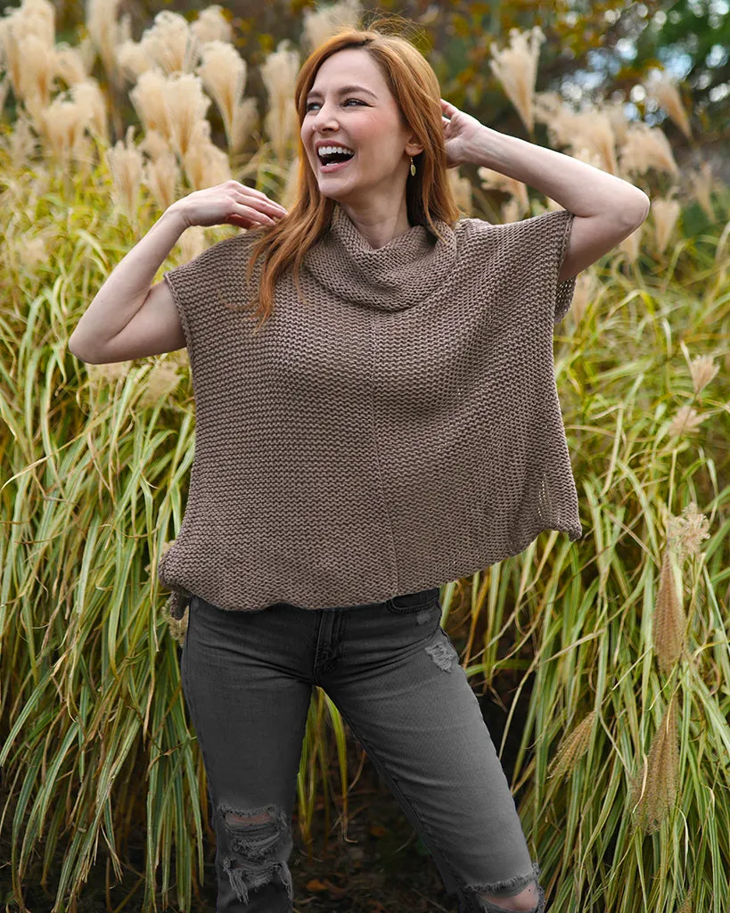 TASHA COWL TOP COTTON