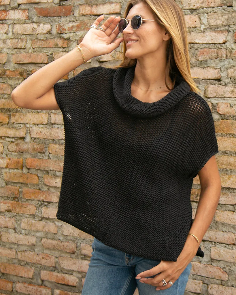 TASHA COWL TOP COTTON