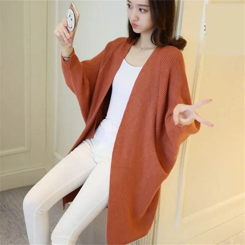 Trendy Long Sleeve Cardigan Sweater