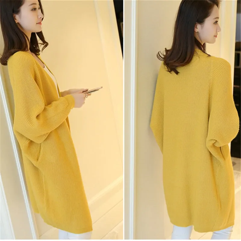 Trendy Long Sleeve Cardigan Sweater