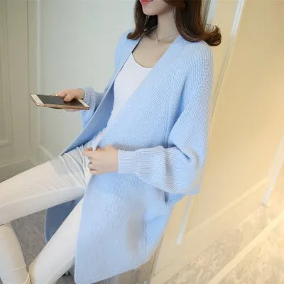 Trendy Long Sleeve Cardigan Sweater