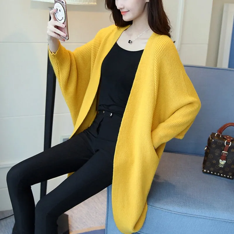 Trendy Long Sleeve Cardigan Sweater