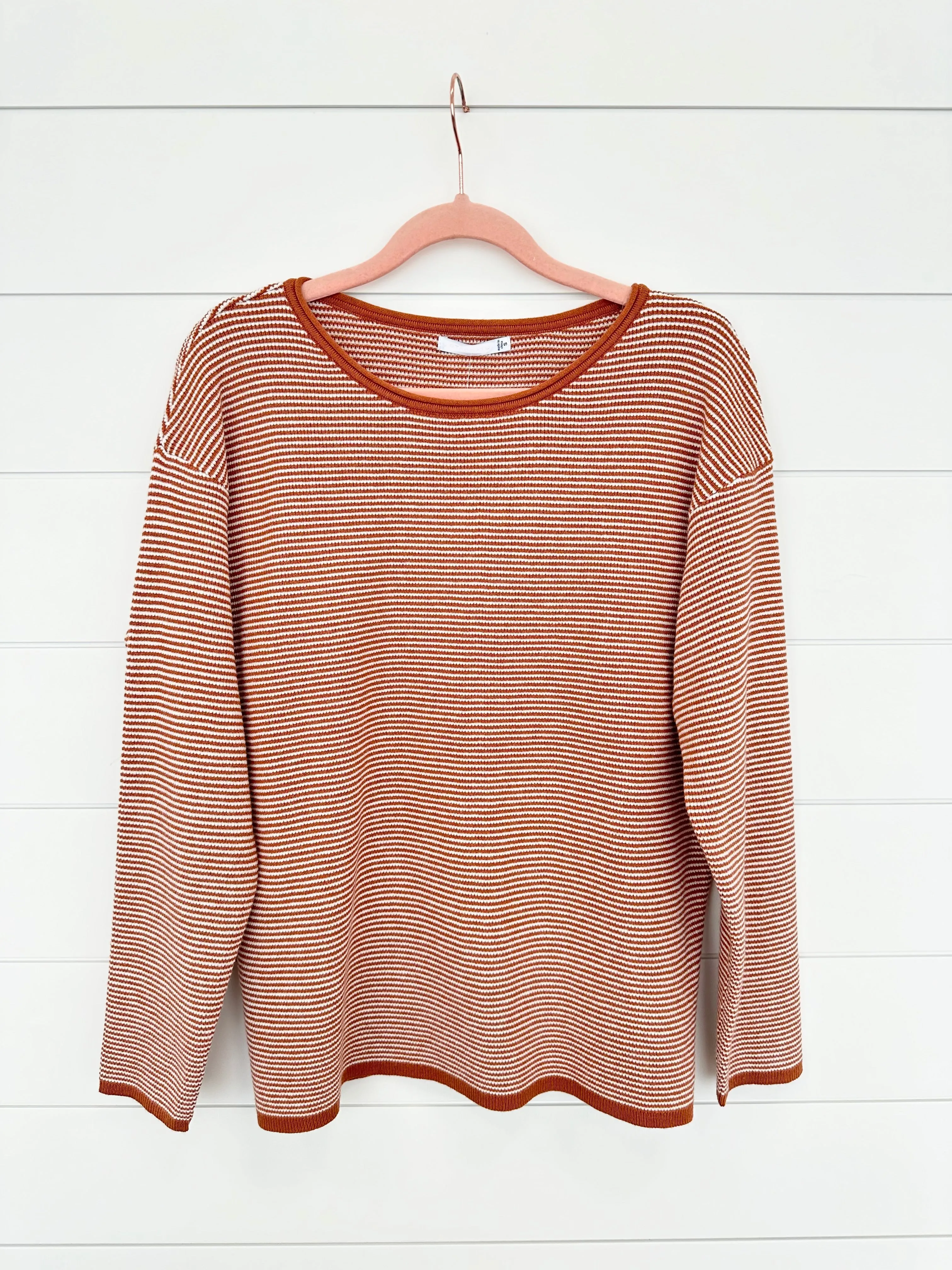 Two Tone Textured Pullovers - 4 Colors!