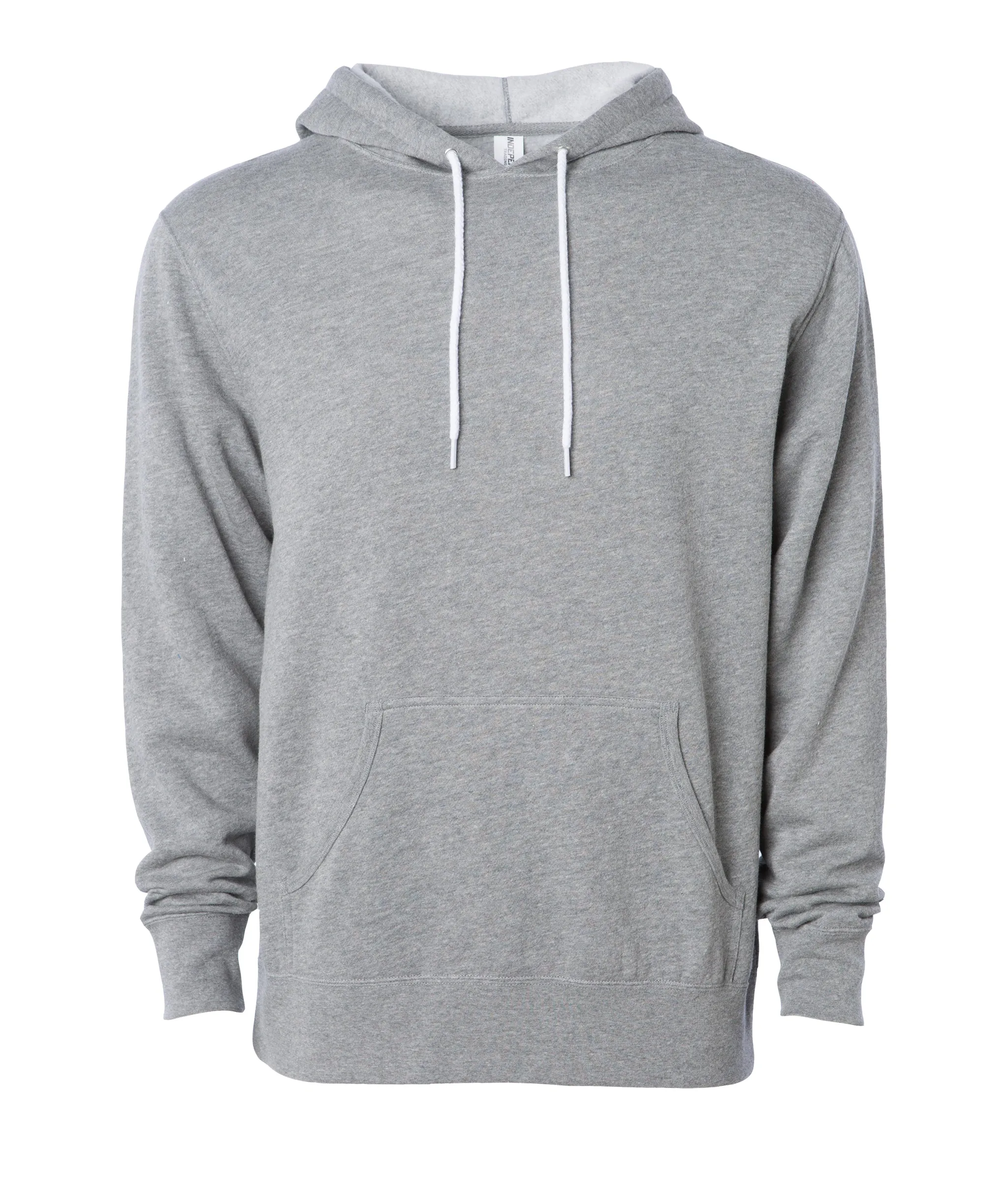 Unisex Lightweight Fitted Hooded Pullover Sweatshirt