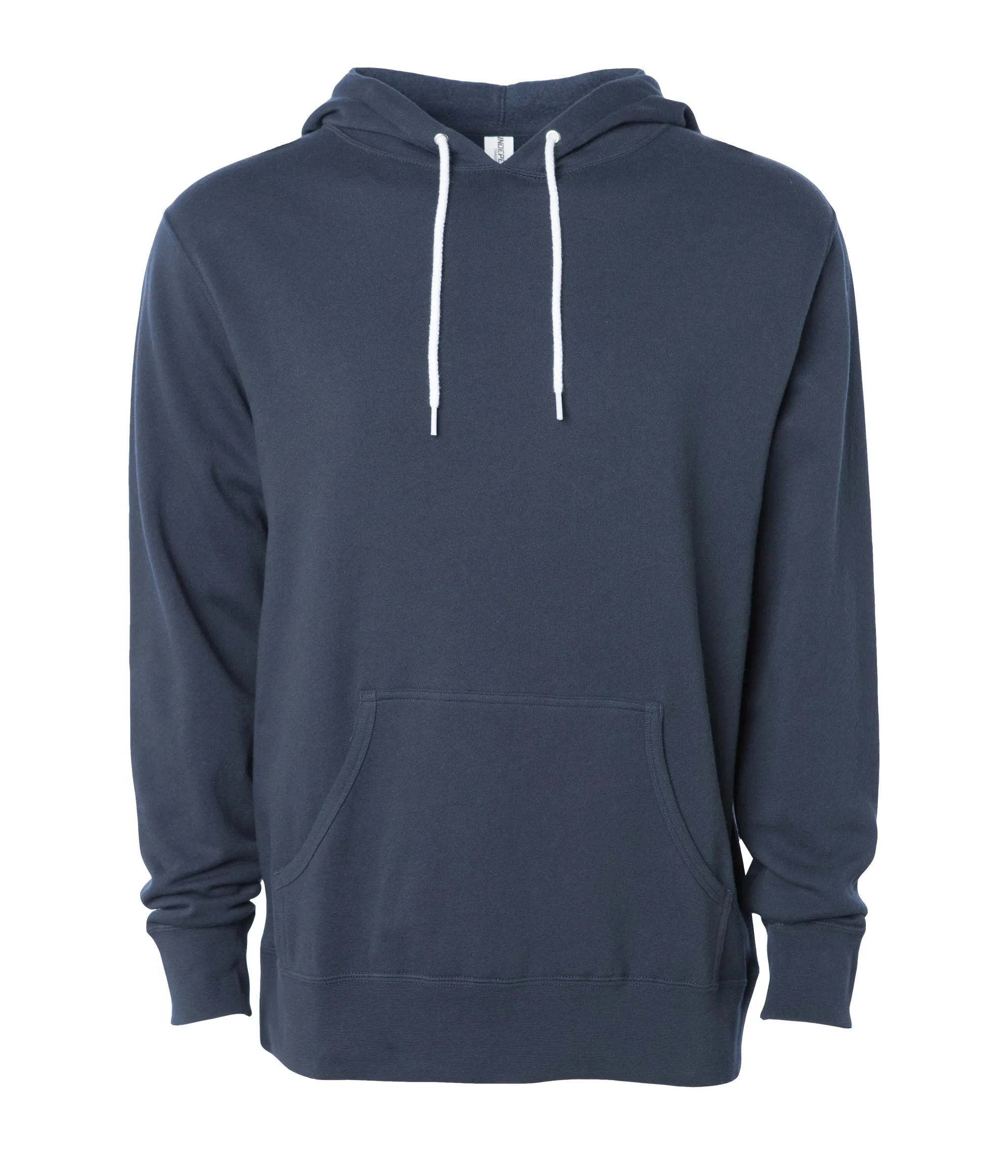 Unisex Lightweight Fitted Hooded Pullover Sweatshirt