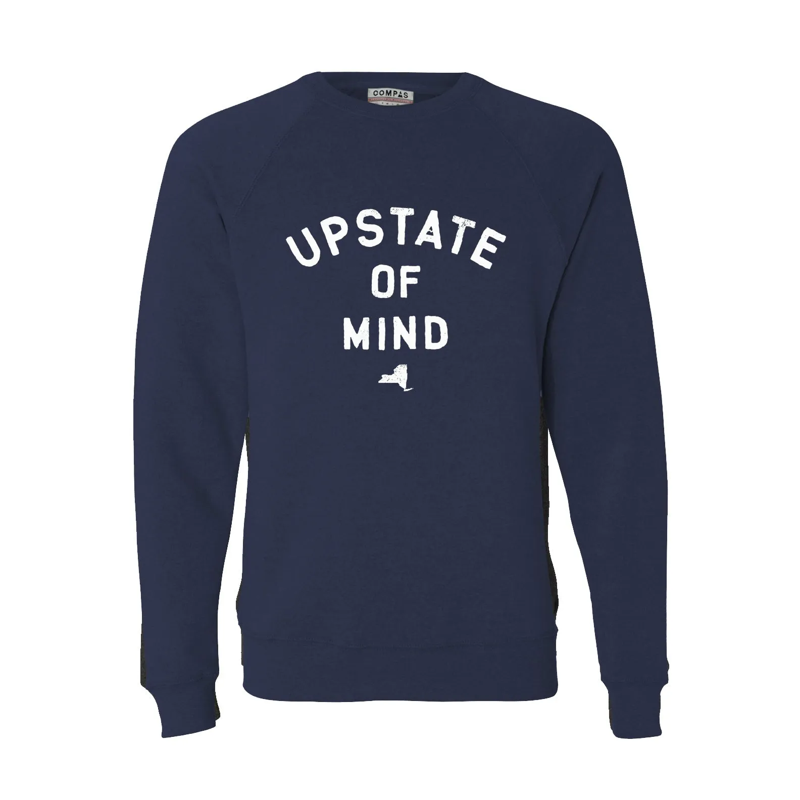 Upstate of Mind Crewneck - Midnight Heather