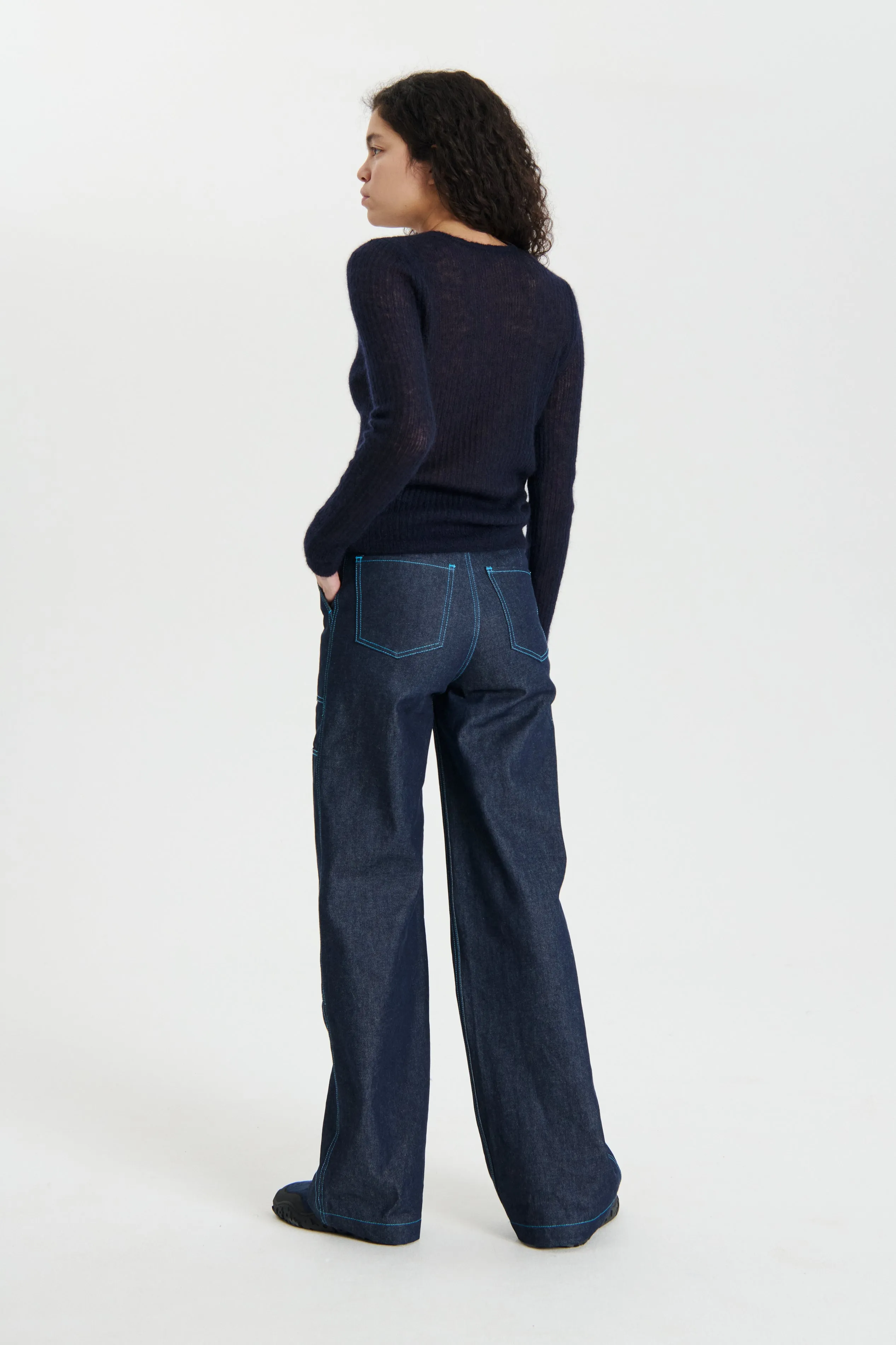 USSI | PULLOVER VENUS SOFT KNIT NAVY