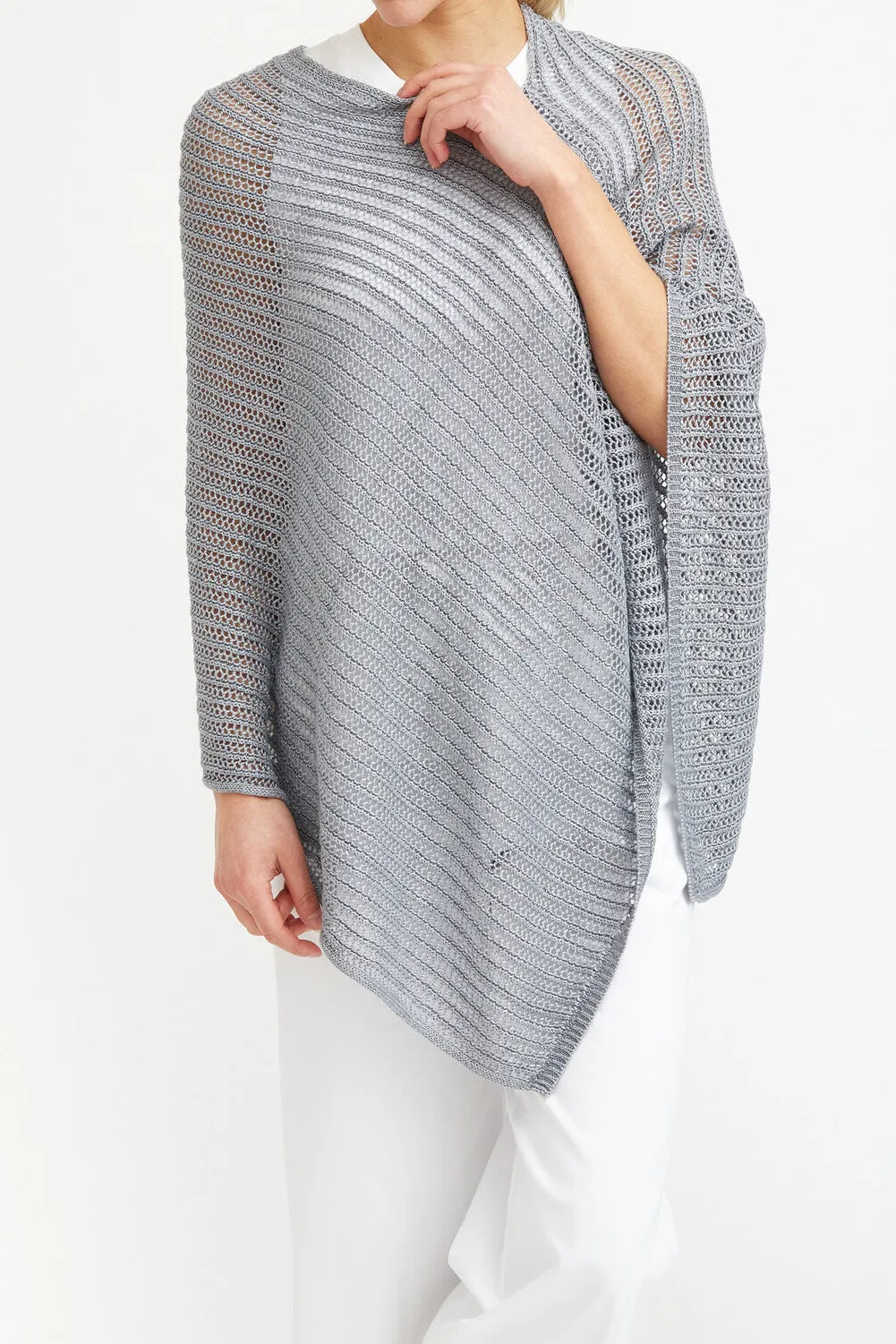 VARA WRAP IN LINEN KNIT