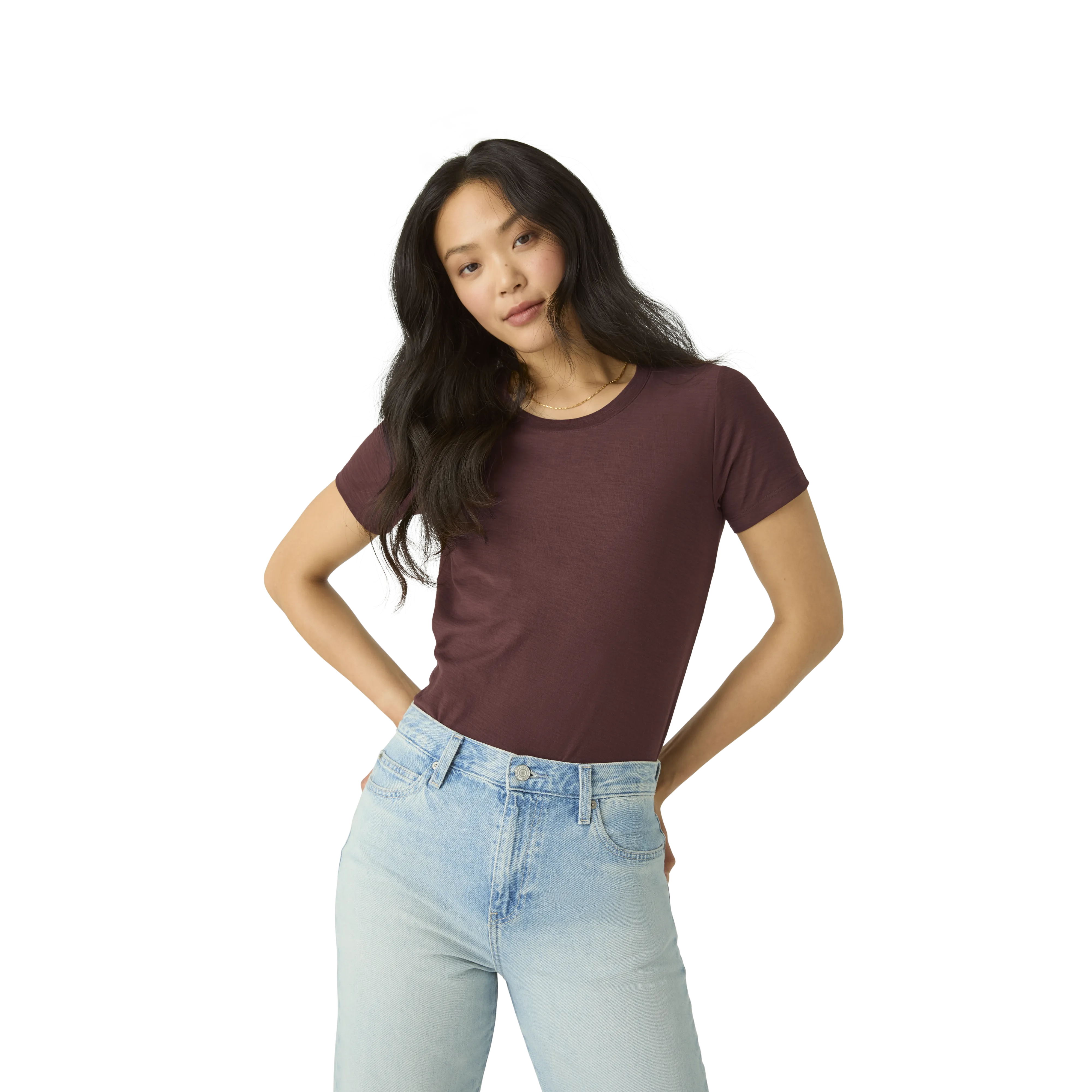 Women's Air Slub Crew Neck T-Shirt