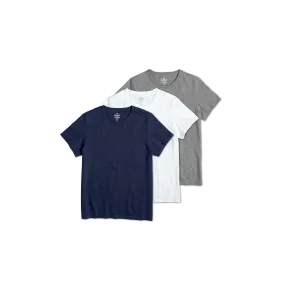 Women's Pima Cotton Crew Neck T-Shirt 3-Pack