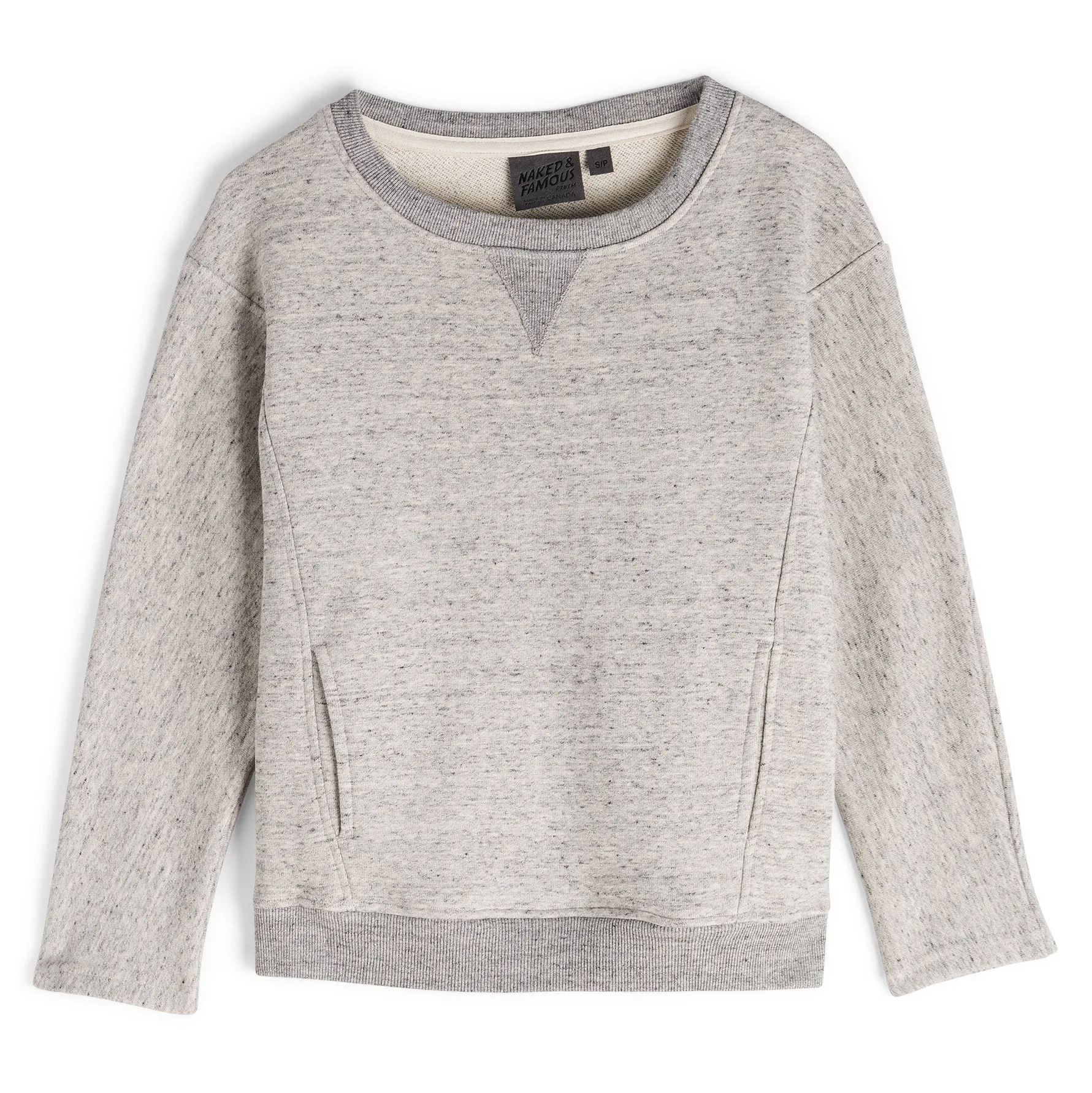 Women's - Smart Crew - Terry - Grey