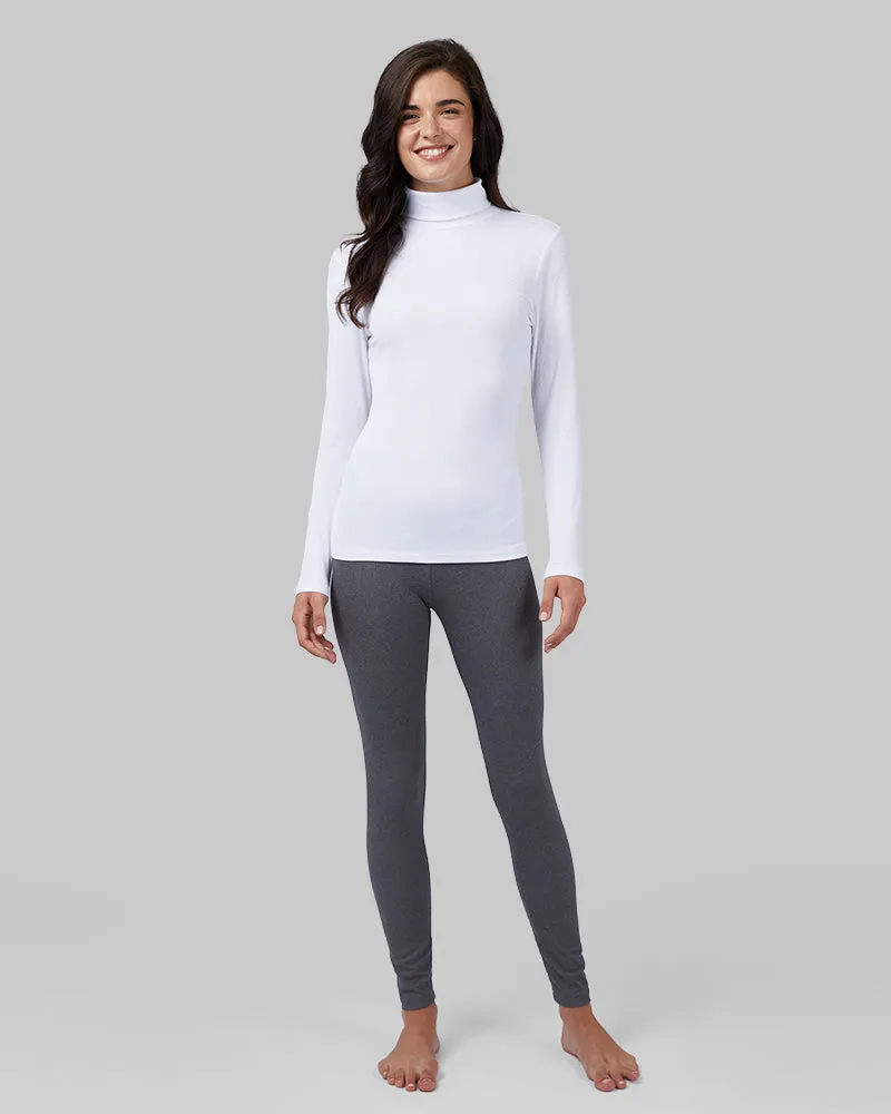 WOMEN'S SOFT RIB TURTLENECK